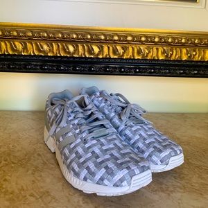 Men’s Reflective Adidas ZX Flux Sneakers